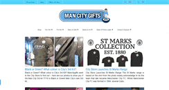 Desktop Screenshot of mancitygifts.com